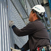 建築板金　屋根施工　鯖江市の外壁工事