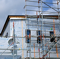 令和三年4月　新築住宅の屋根施工