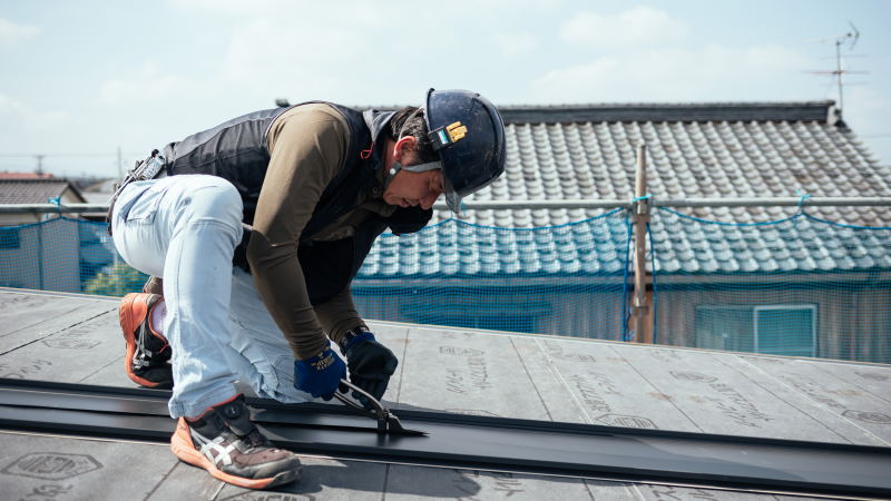 屋根敷設・補修・修理